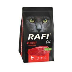 Сухий корм для дорослих котів RAFI Сat з яловичиною, 1.5 кг