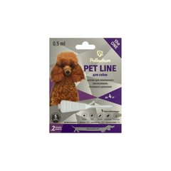 Краплі Pet Line THE ONE для собак до 4 кг