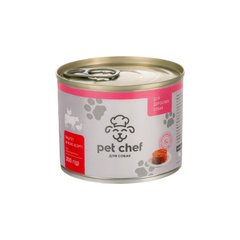 Pet Chef м'ясний паштет асорті для дорослих собак 200 г